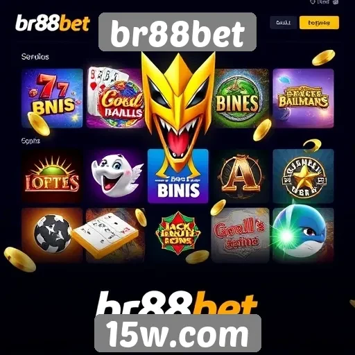 Variedade de jogos disponíveis no br88bet